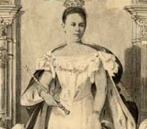 Wilhelmina vorstelijk onthaald
