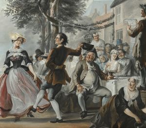 'Hulde aan het bruidspaar'