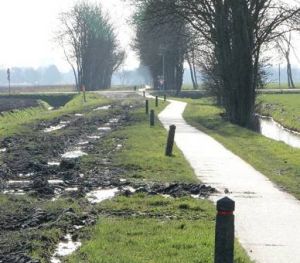 Het veen, de Fivel en de Stadsweg