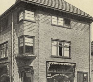 De Toekomst, een kruidenierswinkel aan de Paterswoldseweg