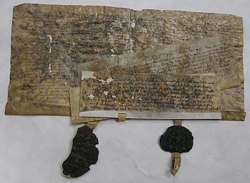 Verbondsakte van 1378 met Hunsingo, met latere akten van toetreding