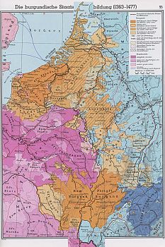 De Bourgondische landen: een lappendeken