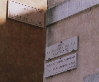 Burgo San Pietro bij het Vaticaan te Rome