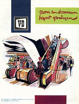 Vroom in Groningen jarenlang zonder Dreesmann