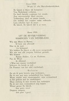 Het archief van Be Quick