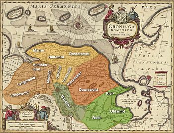 De landschappen en hun onderdelen