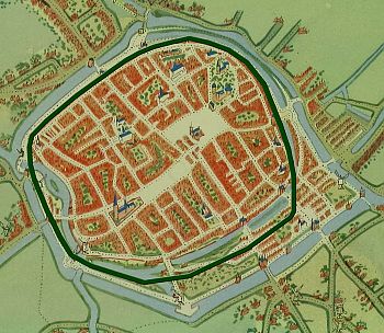 Ommelanders werken mee aan de Groningse vestingwerken (1470-1471)