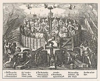 Allegorie op de Pacificatie van Gent